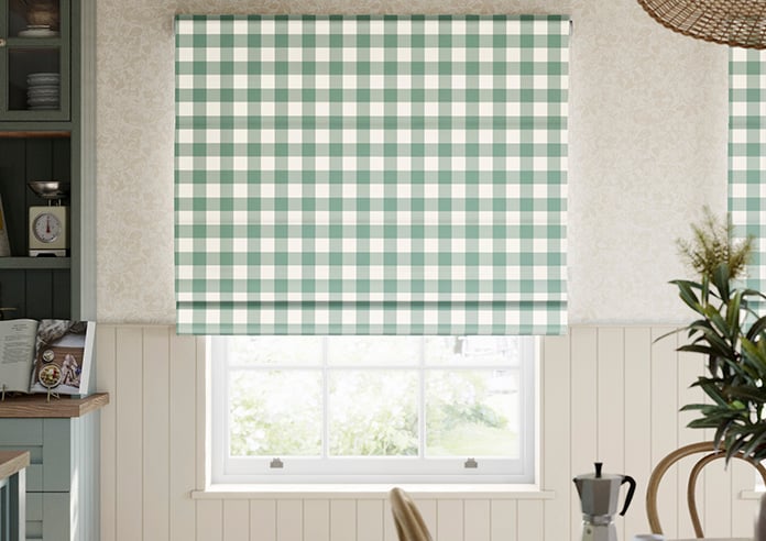 Gingham, Daws - Twist&Fit Roman Blind - Image 3